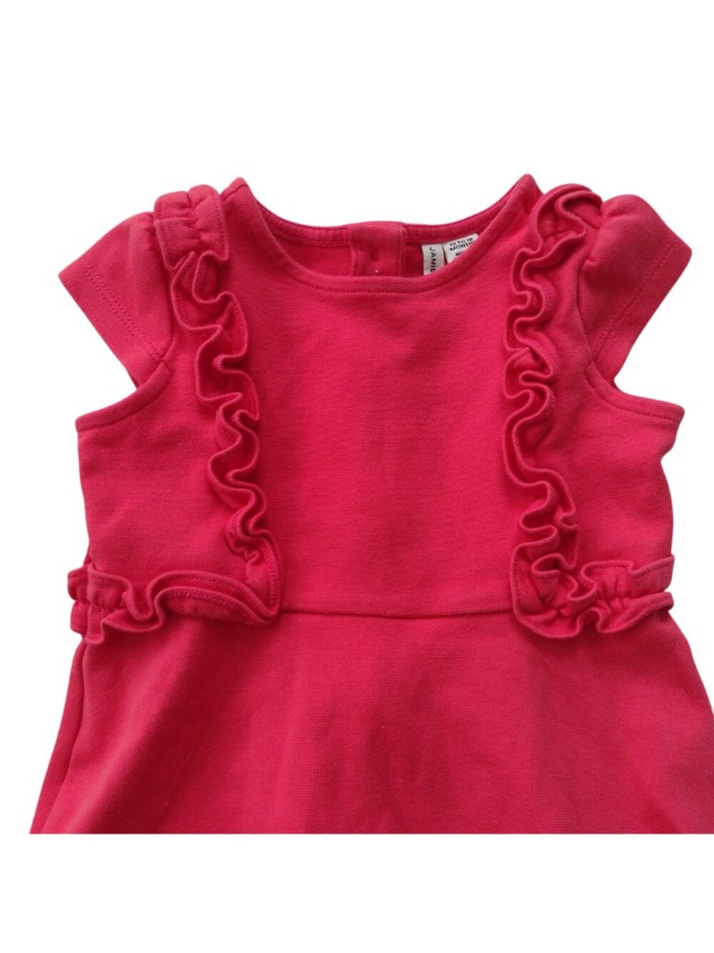 Janie and Jack Baby Girl Dresses 12-18M Set of 2 Cotton Blend Summer Sundresses - Picture 3 of 11